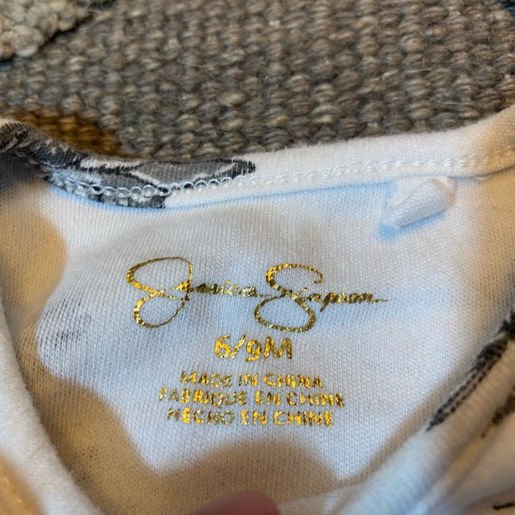 Jessica Simpson Floral Print Onesie - Picture 2 of 4